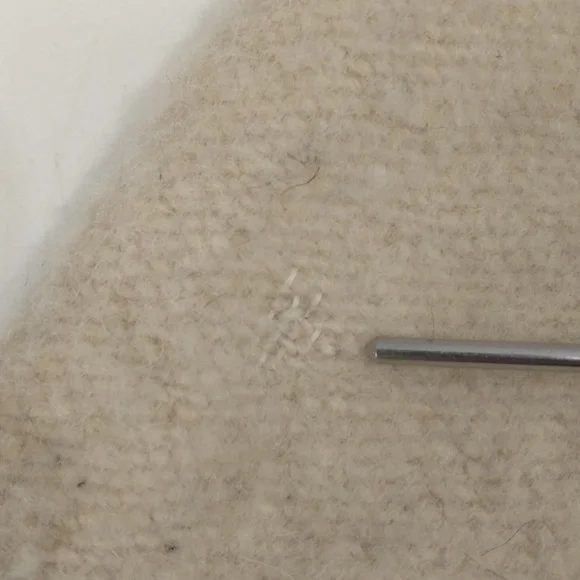 Vintage 70s Wool Jacket Love Birds Hand Crafted South American Woven w Fringe - Picture 13 of 16